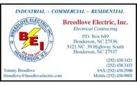 We Install Electric Vehicle Charging Stations by Breedlove Electric Inc