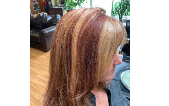 Single Process Colour, highlights, lowlights by Penny Greenlees Hair Design  in Kingston, ON - Alignable