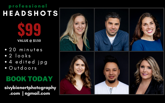 Professional Headshots by Sivy Bienert Photography