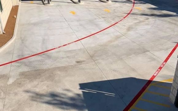 Striping  by Sealcoat Specialists LLC