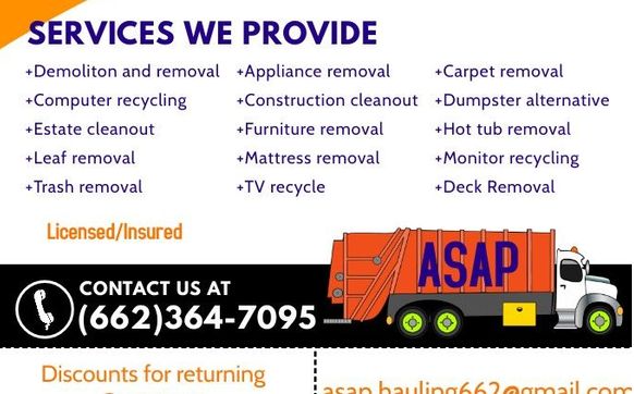 Fall Cleanup dec by ASAP Hauling and Junk Removal LLC