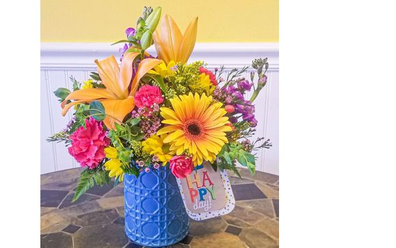 Birthday Bouquets by Jacqueline's Flowers & Gifts and Cafe Flora