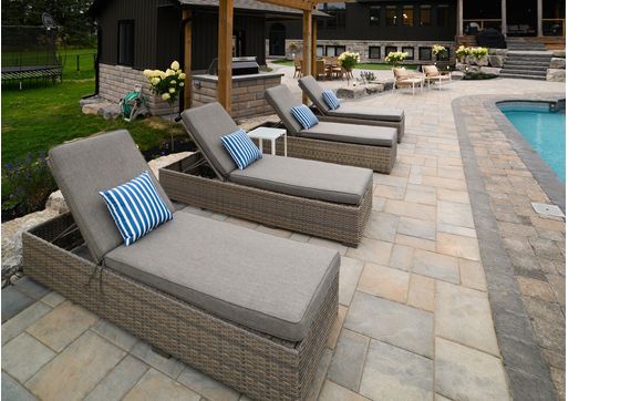 Backyard design/ build by Lloyds Landscape Contracting