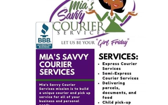 Personal assistant needs/Courier/Delivery  by Mia’s Savvy Courier Service