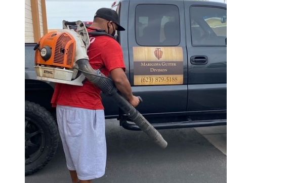 Fall Cleanup M G D (623) 879-5188 by Maricopa Gutter Division LLC (623-879-5188