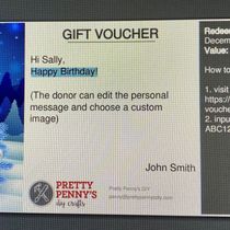 Gift Cards by Pretty Penny's DIY Crafts