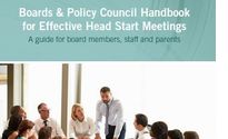 Boards & Policy Council Handbook for Effective Head Start Meetings by Melvin J. Gravely