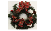 Winter Wreath by CShells Beach Art