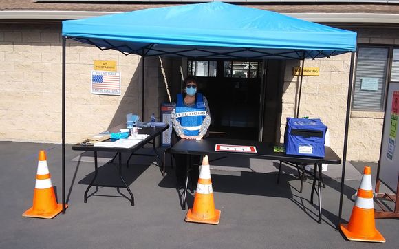 Election Polling Station by Active Seniors Inc