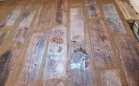 Tile Floor Installation by Hardage Construction and Design llc