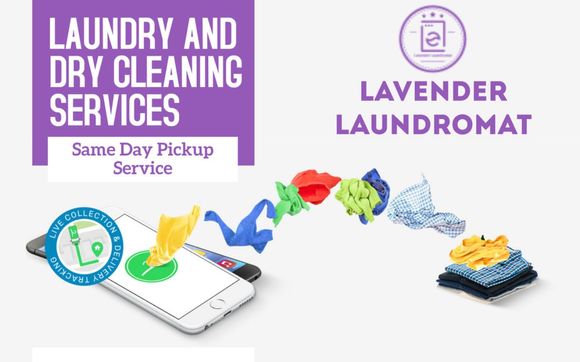 Curbside Pickup by Lavender laundromat