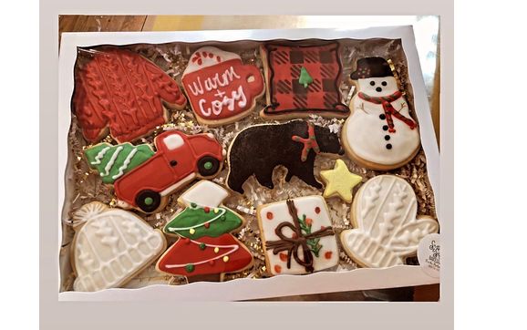 Cookie gift boxes  by Sunshine & sugar Bakeshop