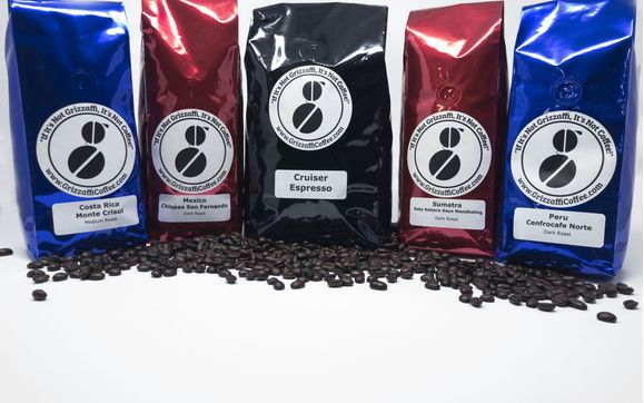 specialty coffee by the pound by Grizzaffi Coffee Catering