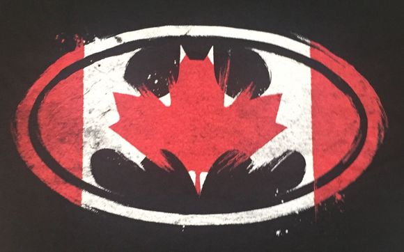 Canadian Batman by In A Row Shop Custom Apparel in Montreal, QC - Alignable