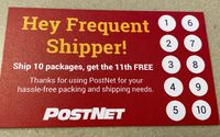 Hey Frequent Shipper! by PostNet