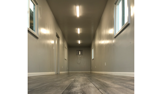 Custom container offices by J-2 Containers & Storage LLC