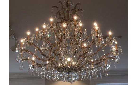 Rewiring of all types of lighting by Zito's Plating & Polishing Works, Inc.