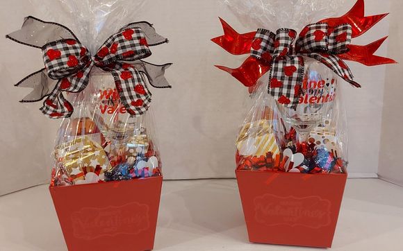 Custom Valentine's Basket