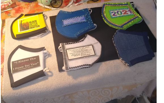 Deco Face Masks by The House Thrift Store