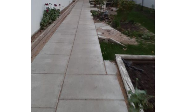 Flat work, concrete  by Looking for a new project to work on.