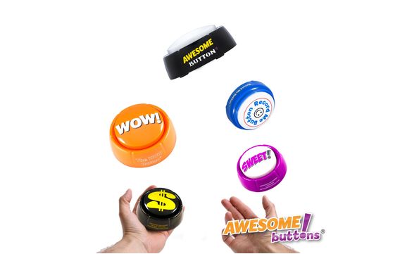 Awesome Buttons Novelty Stress Relief Desk Toys By Awesome