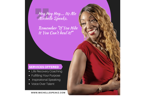 Voice Talent by Michelle Speakz Co ~ If You Hide It, You Can't Heal It