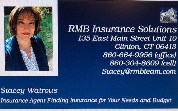 Stacey Watrous-RMB Insurance Solutions LLC - Clinton - Alignable