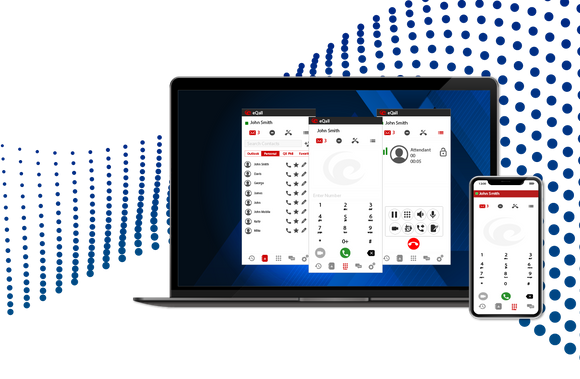 Epygi® eQall Softphone works with both cloud & premise PBX's by Allred Communications