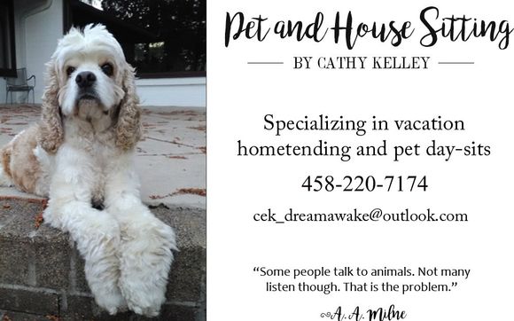 House/Pet Sitter by Cathy Kelley
