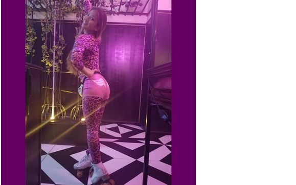 Going to the Disco, shake your booty in sparkling pink shorts by mermaid wave wear