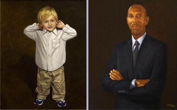 Classical Oil Painted Portraits by Cooley Studios