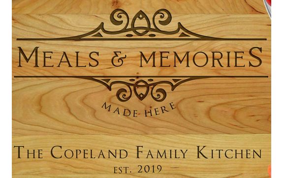 Custom hardwood cutting boards by DragonForgedStudios .com