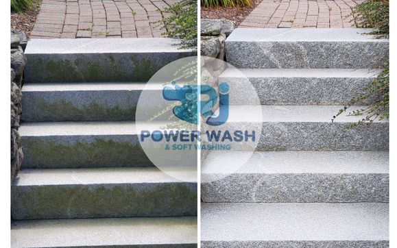 Granite Stairs Cleaning  by RJ Powerwash LLC