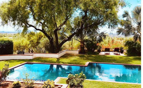 Home with a pool by Claire Mandel