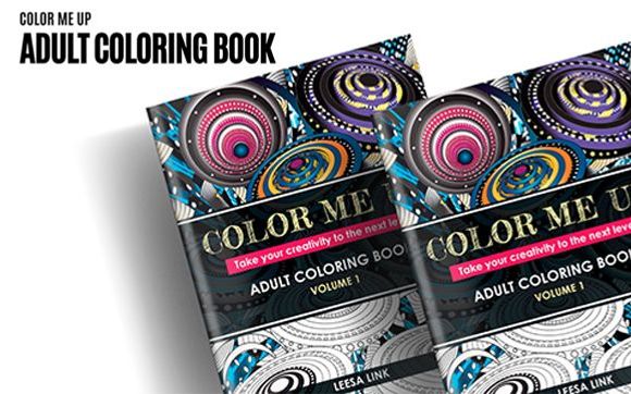 Adult Coloring Book Covers by Illustration, Writer, Designer
