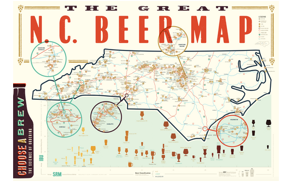 Great NC BBQ Map by EDIA Maps in Concord, NC - Alignable