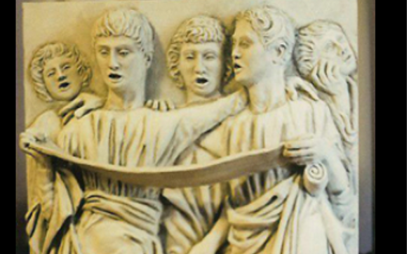 Five Boys Singing                                 by Phil Diers - Sculptor