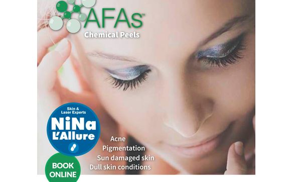 AFAs Chemical Peel Treatments by Nina L'Allure Laser Hair Removal Studios & Medi-Spa