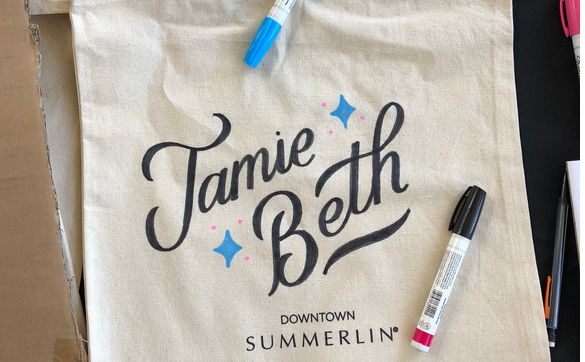 Live Lettering by Pandr Design Co.