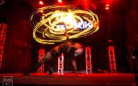 Fire Hula Hoop by KC Entertainment Services LLC
