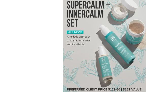 SuperCalm + InnerCalm set by Mary Lou Barber, Arbonne Independent Consultant