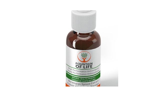 Fountain of life, Norwegian spruce extract, super anti-oxidant by Sagee Canada Wellness
