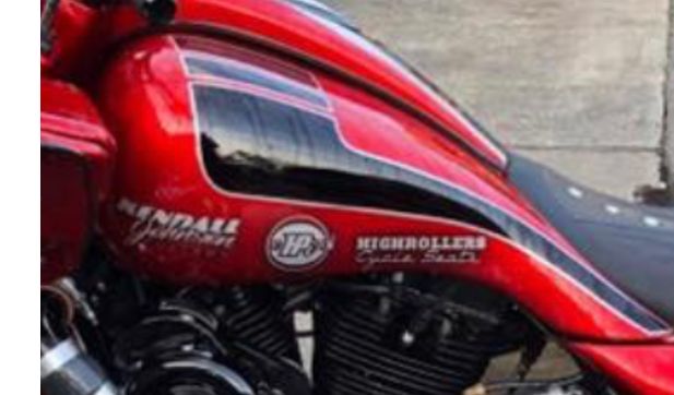 Custom paint by Spider's Cycle Werks