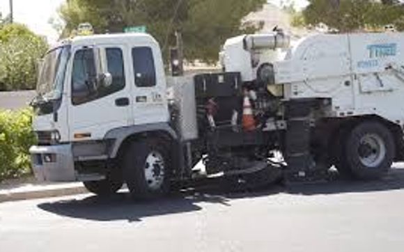 Parking lot Sweeping by Power Clean of Texarkana