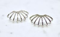Spider Web Earrings. by Barrett Ford Jewelry