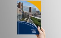 Layout and design of United Hospital Patient Guide by Chix Designs