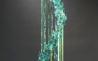 glass sculpture and paintings by Bill Meek Studio and Gallery