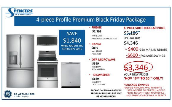 Black friday appliance deals bundles