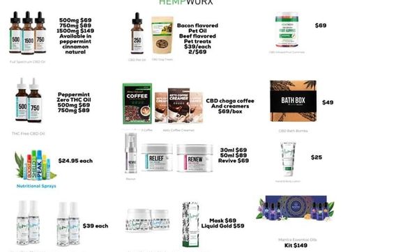 Hempworx new products!!! by Hempworx CBD Oil Locke NY