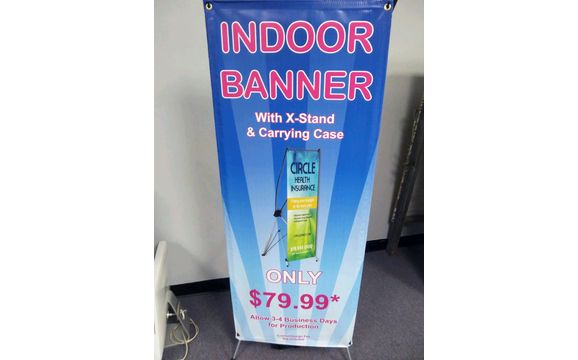 2'x5' Indoor Banner (Tradeshow) by Pixels Edge Printing